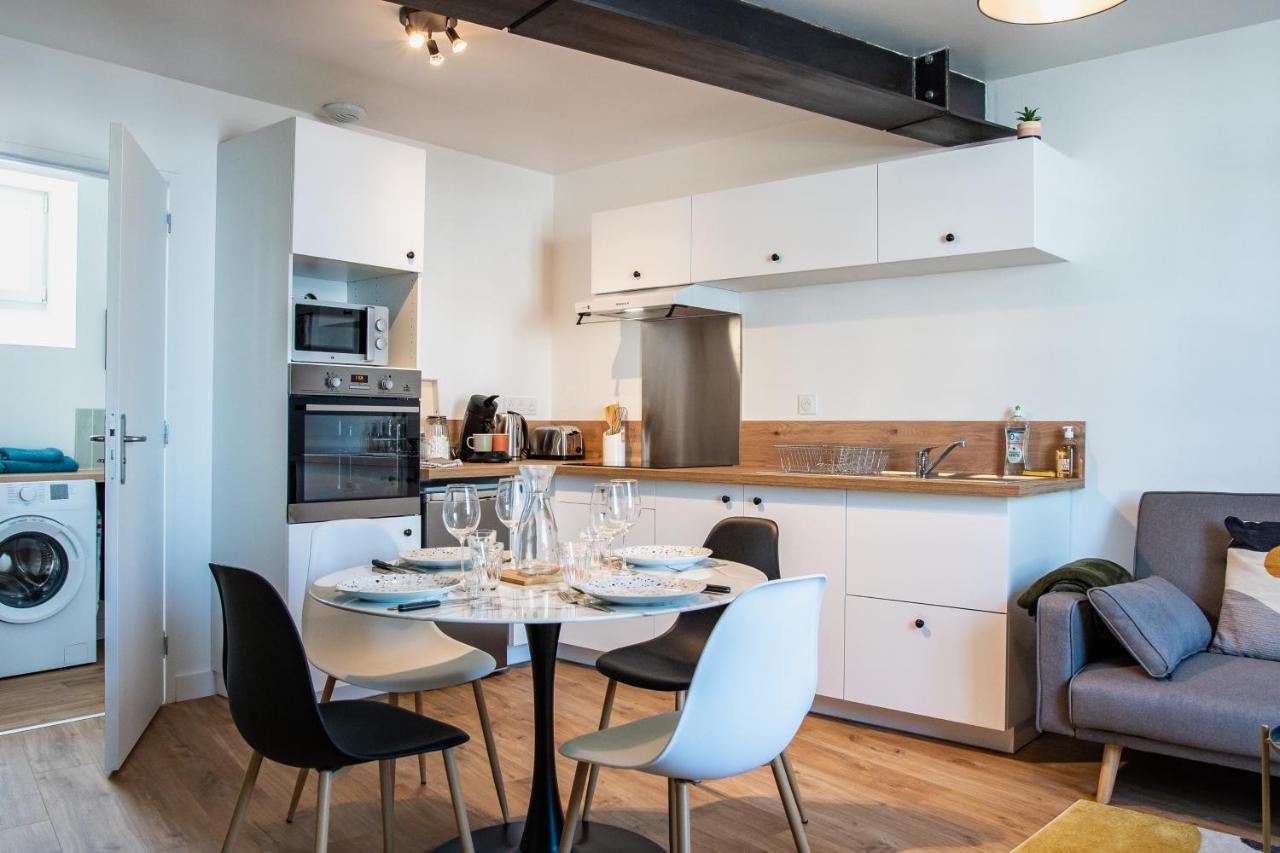 Joli T2 - Hennebont Centre Apartment ภายนอก รูปภาพ