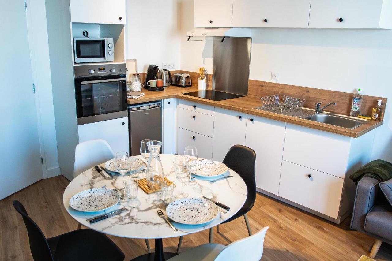 Joli T2 - Hennebont Centre Apartment ภายนอก รูปภาพ